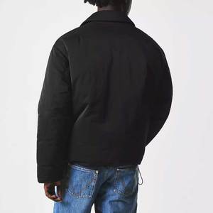 Logo personnalisé MA1 Flight Jacket Hommes Haute Qualité Letterman Coupe-Vent Baseball Américain Hommes Bomber Jacket - Product Image 5