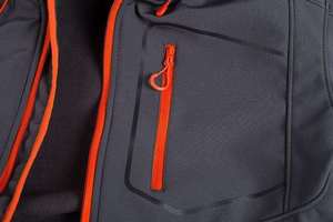 แจ็กเก็ตกลางแจ้งแบบพรีเมี่ยมสำหรับผู้ชาย, แจ็คเก็ตกันน้ำระบายอากาศได้ดีมีสไตล์น้ำหนักเบาพิมพ์ลายลำลองเดินเขาฤดูหนาวขนาดพิเศษ - Product Image 4