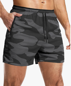 Shorts en maille pour hommes, logo personnalisé, séchage rapide, vêtements de sport actifs, nylon, polyester, sport, gym, course à pied, fabricant - Product Image 6