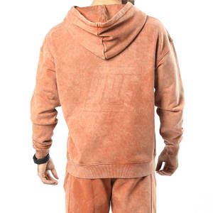 ชุดแทรคสูทผู้ชายทรงโอเวอร์ไซส์ลายฟอกสี สไตล์สตรีทแวร์ทันสมัย ทรงหลวม ใส่สบาย เหมาะสำหรับใส่ลำลองและเดินทาง - Product Image 5