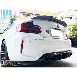 Alerón Trasero Estilo PSM con Aspecto de Fibra de Carbono en Plástico ABS para BMW F22 Serie 2 Coupé 2014-2021 - Product Image 2