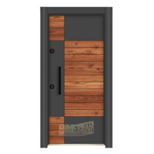 Moderno Mueble Exterior Comercial de Acero Inoxidable y Madera con Acabado Manual para Prevención de Incendios en Almacenes, Apartamentos, Hoteles y Villas en México - Product Image 2