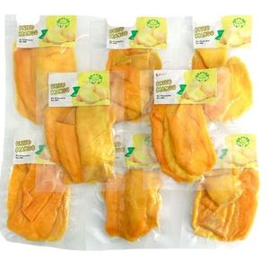 Wholesale Price 100% Natural Roast Dry Fruit Good Taste Sweet Soft Dried Mango Slices OEM packaging 200g bag 250g 500g bag - Product Image 3