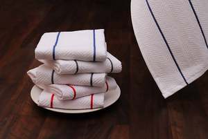 KitchenDishcloth 100% algodón Toallas de té de calidad premium Impreso Buena calidad Toallas de golf tejidas a rayas Dropshipping disponible - Product Image 3