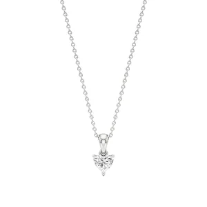 สร้อยคอจี้รูปหัวใจเพชร - Product Image 1