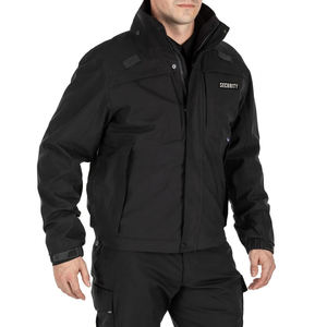 Blouson Bomber de Sécurité Sportif à Capuche pour Homme, Enduit, Coupe-Vent, Réfléchissant, Professionnel, avec Logo Frontal, Écologique - Product Image 1