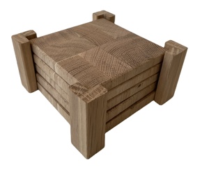 Posavasos de madera de alta calidad, decoración de mesa de pago, posavasos de boda, rectangular, creativa, de aislamiento - Product Image 5