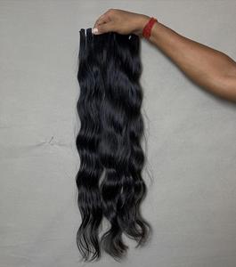 ผมต่อแบบหยักศกเกรดบริสุทธิ์ของชาวอินเดีย20-24นิ้วทุกสี - Product Image 2