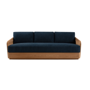Sofá de Madera de Teca Sólida para Interiores y Semi-Exteriores, Muebles para Sala de Estar, Hotel, Villa, Resort, Área de Descanso - Product Image 2