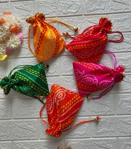 กระเป๋า Polti bandhej กระเป๋าหูรูดสีสันสดใสสำหรับงานแต่งงานงานเลี้ยงงานเลี้ยงฉลองเจ้าสาว - Product Image 2