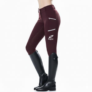 Pantalons d'équitation pour hommes à prix d'usine, avec genouillères, durables, pantalons d'équitation, pantalons d'entraînement, poches zippées - Product Image 5