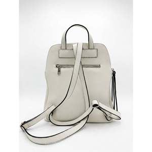 Sac à dos structuré en cuir Dollaro véritable - Fabriqué en Italie - Art. DOT9 - Product Image 4