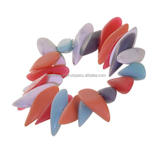 Nueva pulsera de resina personalizada hecha a mano, pulsera multicolor, brazalete colorido, pulsera de resina, brazalete de resina de RF Crafts - Product Image 5