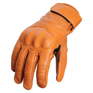 Gants de course en cuir véritable à doigts entiers avec logo personnalisé pour motos et motos coupe-vent de sports d'été - Product Image 5