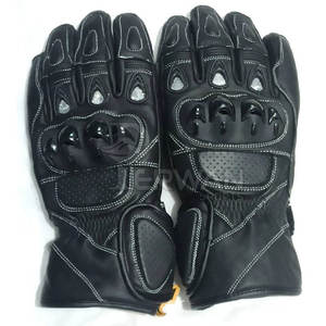 ถุงมือมอเตอร์ไซด์หนังสำหรับกีฬากลางแจ้งและขี่จักรยานสไตล์ใหม่ออกแบบได้ตามต้องการ - Product Image 1