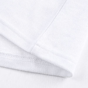 เสื้อโปโลผ้าฝ้าย100% สำหรับผู้ชายปักโลโก้ OEM 12สีแบบเรียบ - Product Image 5