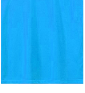 Unisex Blue Polyester Mesh Basketball Jersey Sleeveless Round Neck Moisture Wicking Sublimated Print Adults Regular Fit - Product Image 2