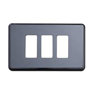Coprinterruttore <b>Plastica</b> Minumet Misura C Nero - Product Image 1