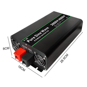 Onduleur solaire à onde sinusoïdale pure 3000W 4000W 2000W 1600W DC12V 24V 48V vers AC110V 220V, idéal pour les systèmes de production d'énergie domestiques et pour camping-cars - Product Image 3