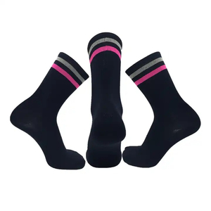 OEM Custom <b>White</b> Cycling <b>Socks</b> for <b>Men</b> Low MOQ Ankle Sports Breathable Logo High-Crew Design - Product Image 4