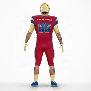 Uniforme de Fútbol Americano con Logotipo Personalizado al por Mayor, Nuevo Estilo, Uniforme Deportivo de Fútbol Americano para Venta en Línea - Product Image 3