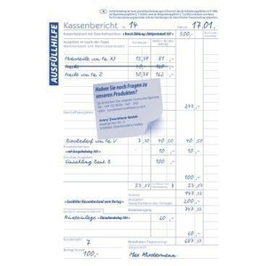 Papel para Caja Registradora Avery Zweckform DIN A5 50 Hojas - Product Image 2