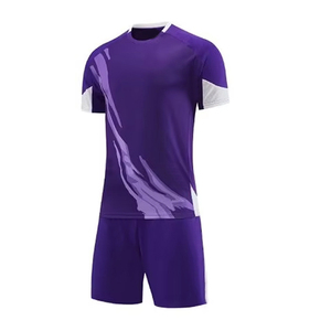 เสื้อทีมฟุตบอลแขนสั้นสำหรับผู้ชายเสื้อเจอร์ซีย์ฟุตบอลฝรั่งเศสพิมพ์หมายเลขชื่อ100% ผ้าโพลีเอสเตอร์ - Product Image 4