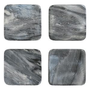 Personnalisé Personnaliser Gris En Vrac Marbre Bois Pierre Sous-Verre En Gros pour Cadeau fait par adiba home decor - Product Image 5