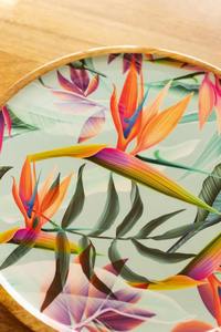 Plateau de service décoratif en bois naturel et résine époxy de qualité export pour la maison et les restaurants, au prix direct usine - Product Image 5