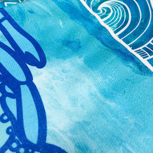 Toalla de playa impresa diseño moderno personalizado gran oferta absorbente suave con cintura Natural - Product Image 5