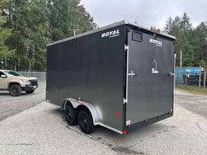 V-Nose Enclosed <b>Cargo</b> <b>Trailer</b> 2026 Cross CTB 7X16TA BETA SERIES 2001-3000kg Payload Capacity 7.5-14m Size - Product Image 5