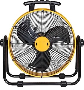 Ventilateur à brouillard d'eau industriel DXF2042, électrique, 3 vitesses réglables, tête inclinable, télécommande, batterie, hôtel, ménage - Product Image 1