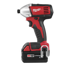 Kit de Atornillador de Impacto Inalámbrico Extra Compacto de 18 Voltios, Destornillador Eléctrico Industrial para Bricolaje con Batería como Fuente de Energía - Product Image 1