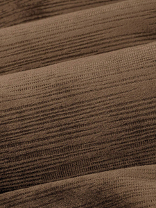 Chaqueta de piel acolchada gruesa de invierno con logotipo personalizado para hombre, transpirable, corta, cálida, cierre de cremallera, estilo informal, impermeable, a prueba de viento, lunares - Product Image 6