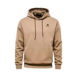 Sudaderas con capucha de patrón sólido de invierno para hombre de nuevo diseño, MOQ bajo, cuello informal, precio al por mayor, venta en línea en Pakistán - Product Image 1