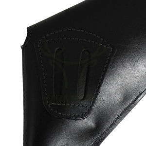 Funda con solapa táctica de cuero de vaca de alta presión personalizable OEM/ODM con botón de tachuela de metal para el mercado de Pakistán - Product Image 5