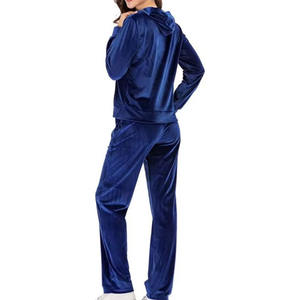 Conjunto Deportivo de 2 Piezas para Mujer, Talla Grande, Sudadera con Capucha Transpirable y Pantalones, Ropa Deportiva Informal para Fitness, Venta al Por Mayor - Product Image 3