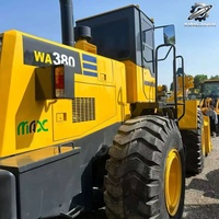Komatsu WA380 Radlader 18 Tonnen Mittelgroßer Frontlader SAA6D107E1 Motor Gebrauchter Japanischer Bau-Radlader Lagerbestand