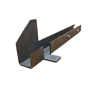 Pièces usinées CNC de précision OEM personnalisées à haute résistance-Support de support en acier découpé au laser pour le pliage de la fabrication de tôle - Product Image 2