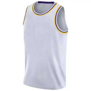 Maillots de basket-ball personnalisés pour hommes respirants à séchage rapide 220g vêtements de sport en polyester vêtements de basket-ball d'équipe, y compris des options de taille plus - Product Image 2