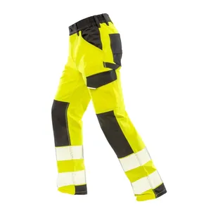 Pantaloni di Sicurezza Elasticizzati Riciclati con Adesivi Riflettenti Sostenibili e Luci - Gadget Promozionali - Product Image 6