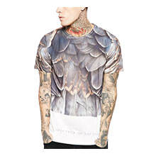 Camiseta Deportiva Blanca de Poliéster 100% para Hombre, con Serigrafía Personalizada al por Mayor - Product Image 4