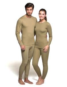 Traje de calefacción inteligente para parejas de invierno, ropa interior térmica de terciopelo de dos piezas para hombres y mujeres, Calzoncillos largos antiestáticos ecológicos - Product Image 1