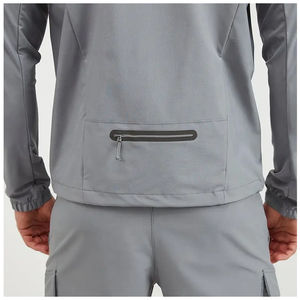 Veste coupe-vent légère pour homme-Veste de pluie respirante et imperméable avec capuche pour les activités de plein air et les vêtements décontractés - Product Image 5