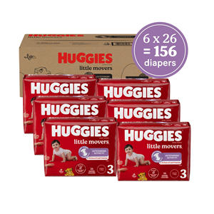 Couches Huggies Little Movers-Taille 5, paquet de 44 - Product Image 6
