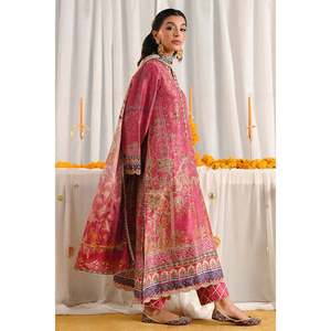 Conjunto de Camisa y Dupatta de Satén Haneen - Product Image 4