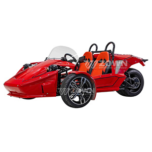 Motocicleta Todoterreno de Tres Ruedas a Gasolina con Certificación CE Oficial, Marcha Atrás y Transmisión Automática, Triciclo Eléctrico de 3 Ruedas - Product Image 1