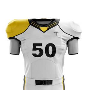 Maillot de football américain avec nom de joueur d'équipe personnalisé et uniforme de football américain d'emballage personnalisé avec tissu de haute qualité - Product Image 4