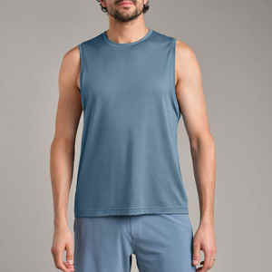 Vente en gros Offre Spéciale Débardeurs pour hommes pour l'été Logo personnalisé Gym Fitness Workout Muscle Musculation Débardeur pour hommes - Product Image 4