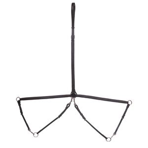 Coraza de cuero para correr con caballo levantado negro Coraza de caballo de cuero hecha a medida con diseño elevado - Product Image 6